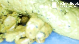 Huge poop and gaping hole