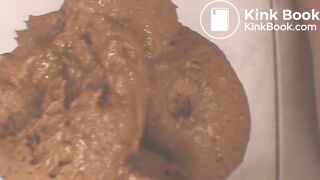 Huge doggy-style poop