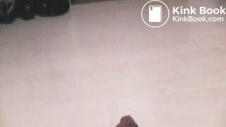 Giving her asshole a real workout