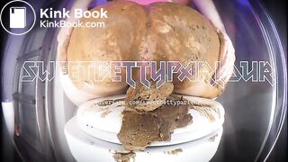 Huge messy poops on the toilet seat