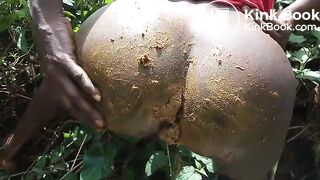 Outdoor pooping and smearing