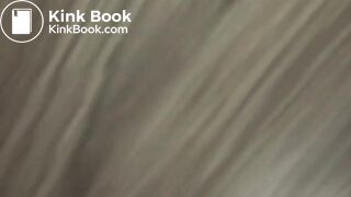 Attractive brunette poops on the floor