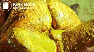 ManureFetish New Year Sale - 40 % of all of our cowshit covered girls