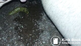 Big clit piss and shit by public pond at night - ThisVidcom