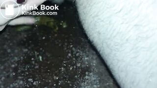 Big clit piss and shit by public pond at night - ThisVidcom