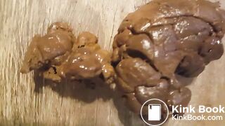 Awesome big poop for a feeder