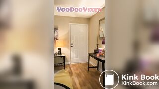 Big booty ebony expels two enemas