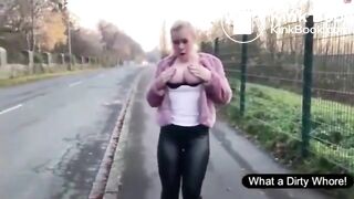 OUTDOOR SCAT SHIT & PISS SLUTS COMPILATION