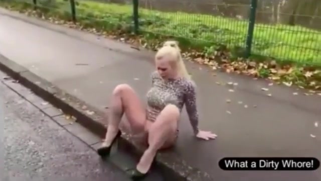 OUTDOOR SCAT SHIT & PISS SLUTS COMPILATION