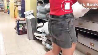 Pooping in a pet store