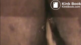 Ebony-milf-shitting-diarrhea-closeup