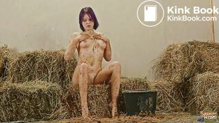 Niko is Disgusted - masturbating in horse shit - ManureFetish