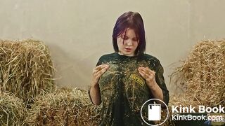 Niko is Disgusted - masturbating in horse shit - ManureFetish