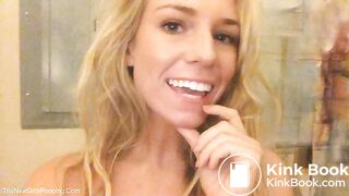 Haley Shits on the Toilet