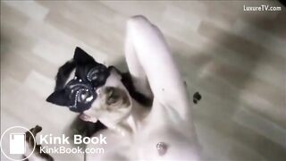 Masked scat wife