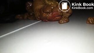 Chink Slave Jua leckt an Ihrer Scheiße