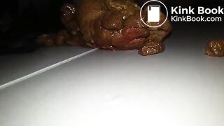 Chink Slave Jua leckt an Ihrer Scheiße