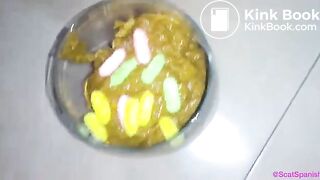 SHIT AND SWEETS IN THE CUP! (Spanish audio)