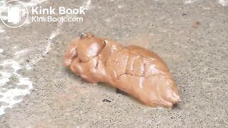 MiaRoxxx pooping in an abandoned house