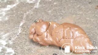 MiaRoxxx pooping in an abandoned house