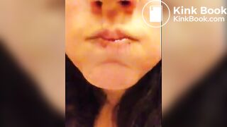 scat chubby selfie shit eating girl 2