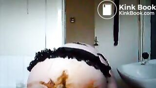 BBW WANTED- to lick,drink,eat her mess - Kackarschpiggy