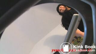 FEMDom Scat -) - Bianca Uses Toilet Slave