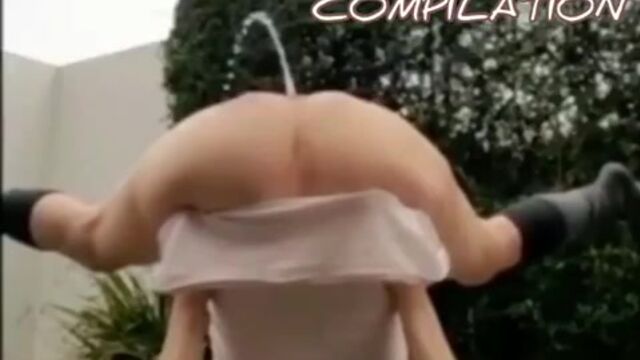 NEW OUTDOOR SCAT SHIT & PISS SLUTS COMPILATION