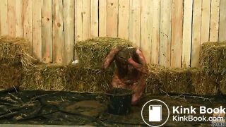 Mary Craft Erotic Fun in Dung - cow shit eating