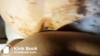 Shitty fuck in vagina and in ass