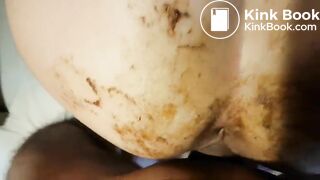 Shitty fuck in vagina and in ass