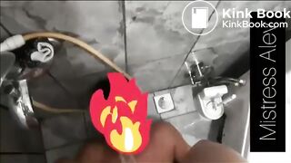 Pissing then Poop for Sub