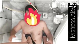 Pissing then Poop for Sub