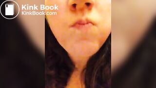 scat chubby selfie shit eating girl 1