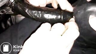 Mistress Ilsa Shit Dildo Cleaning