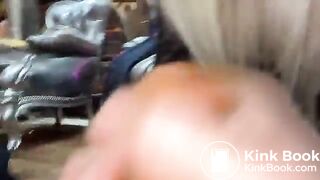 MISTRESS ILSA SHITTY TIGHTS COCK