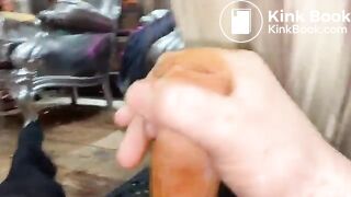 MISTRESS ILSA SHITTY TIGHTS COCK