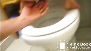 Fingering asshole making her shitting