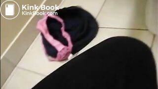 Fingering asshole making her shitting