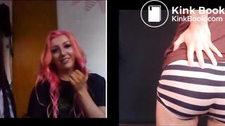 Shitting infront of two cam girls