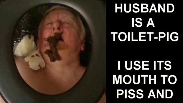 My Husband Is A Toilet-pig