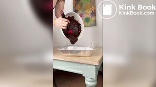 Vanessa - Making Scat Brownies