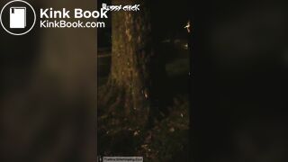 pooping at night in the park