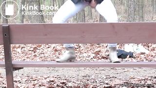 Annie powerpissing and shitting