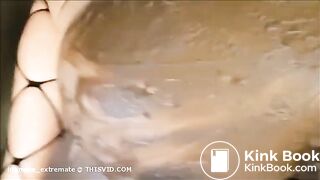 Scat session in the shower III