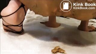Scat session in the shower III