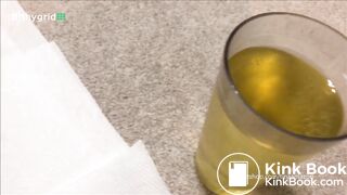 Tina amazon shitting and pissing in hotel room