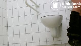 Sexy Teen Girl Sprays Diarrhea Mess On Public Bathroom Floor