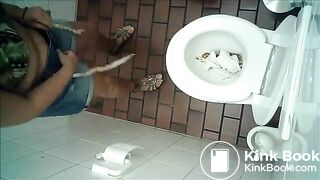 spycam public toilet diarrhea