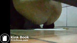 Toilet Poop Voyeur Steals two womens poop - ThisVidcom